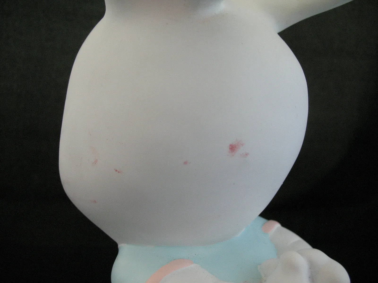 12" BIG PRECIOUS MOMENTS 2003 EASTER BUNNY RABBIT Roller Skate Skating FIGURINE