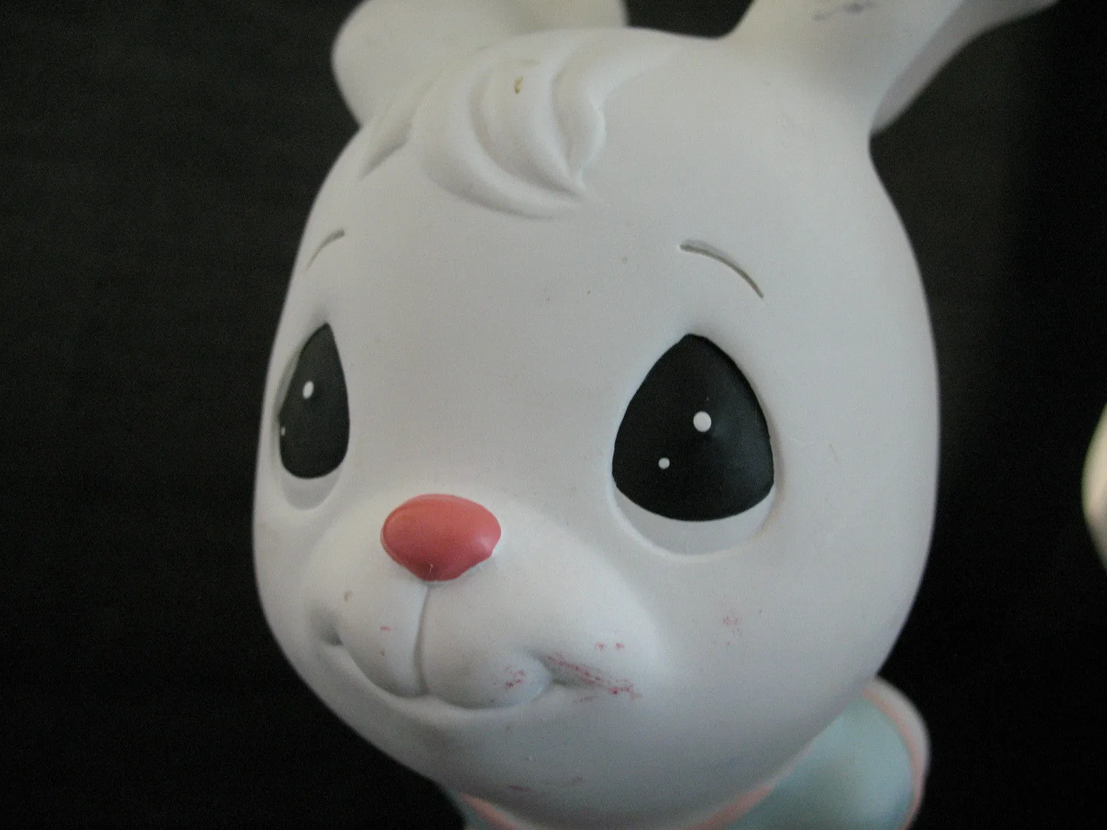 12" BIG PRECIOUS MOMENTS 2003 EASTER BUNNY RABBIT Roller Skate Skating FIGURINE