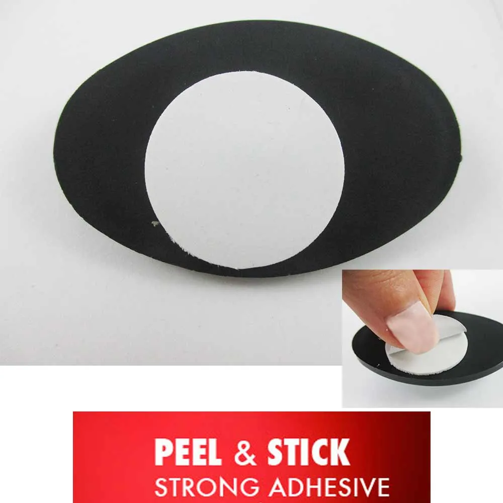 2 Car Blind Spot Mirror Vehicle Driver Wide Oval Angle Convex Auto Rear View !