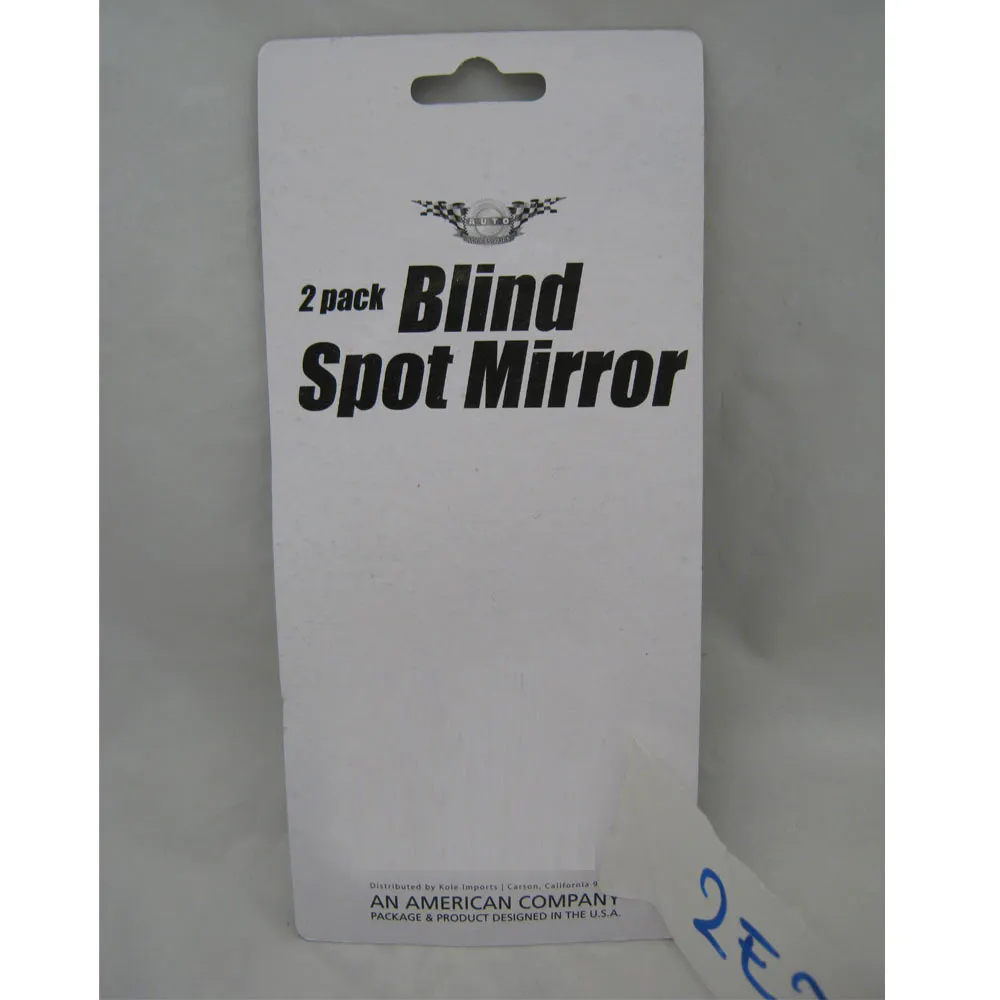 2 Oval Blind Spot Mirrors Car Wide Angle Rear View Side Vehicle Rearview Auto !!