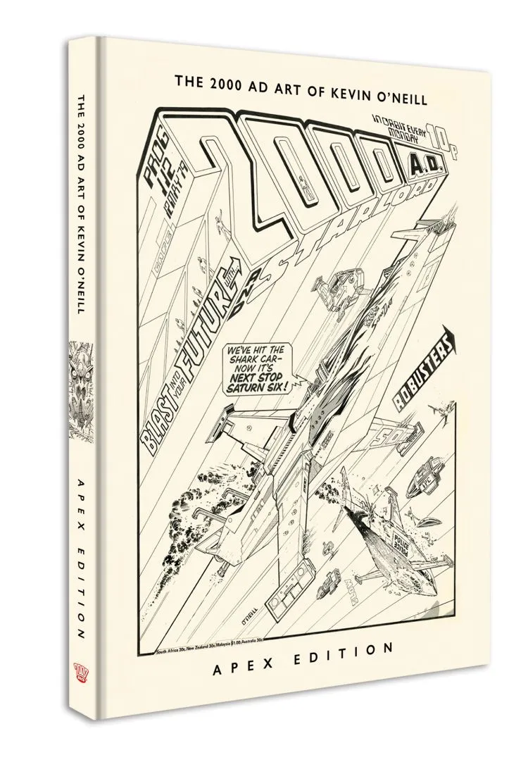 2000 AD Art Of Kevin O`Neill Apex Edition HC