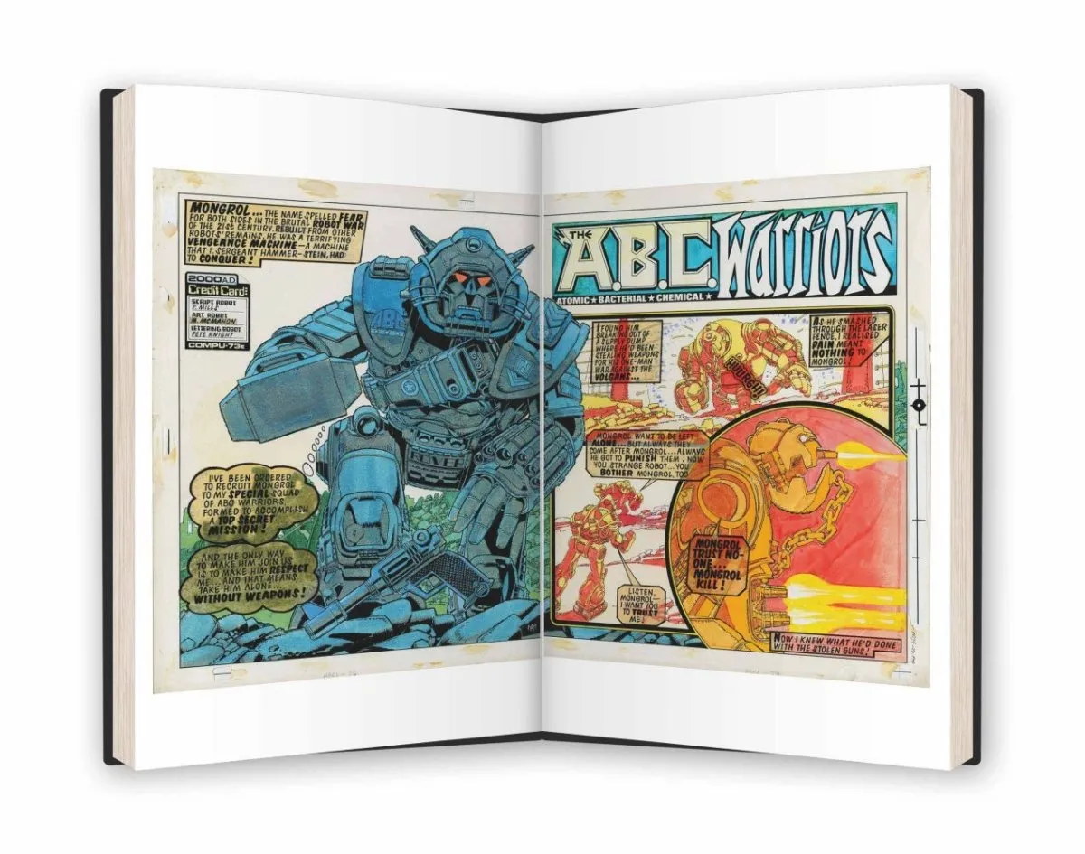 2000 AD Art Of Mick McMahon Apex Edition HC