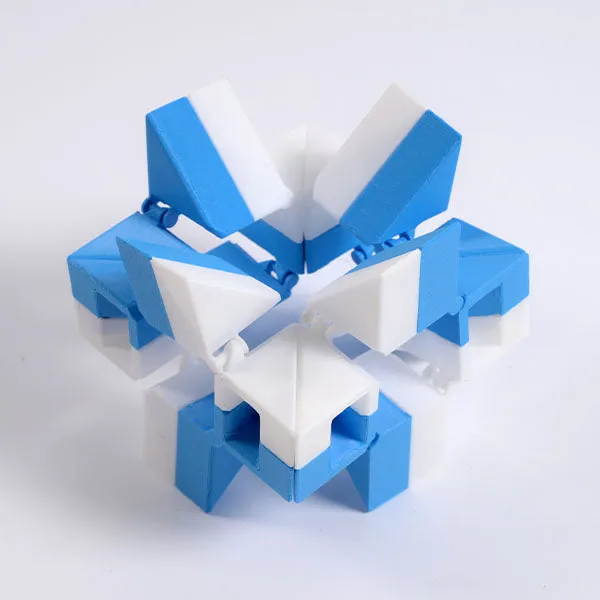 3D Treasures Magic Cube Fidget Toy (1pc) Multiple Colors