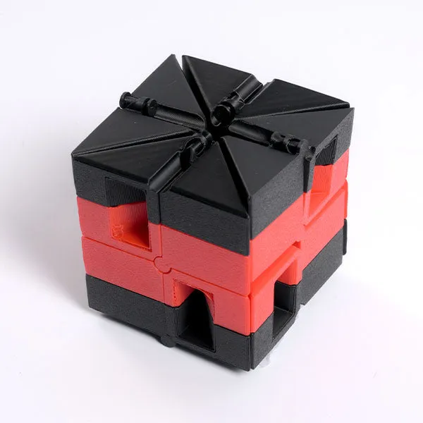 3D Treasures Magic Cube Fidget Toy (1pc) Multiple Colors