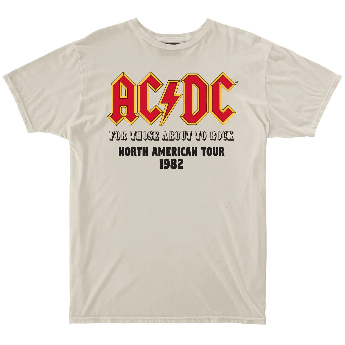 AC/DC North American Tour '82- Black Label Tee