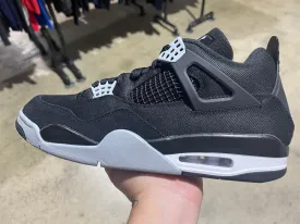 Air Jordan 4 Retro SE - Black Canvas