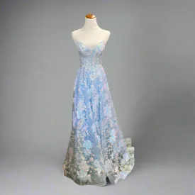 Alyce light blue dress, size 0