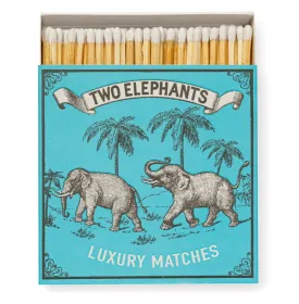 Archivist Match Boxes - Two Elephants