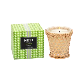 Bamboo Rattan Classic Candle