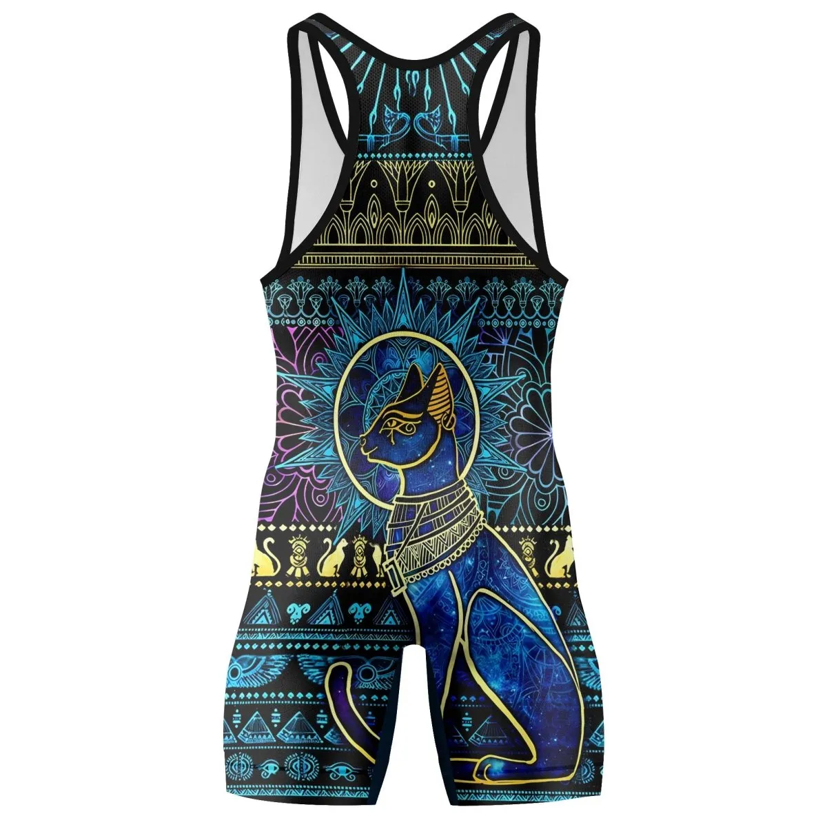 Bastet Galaxy Wrestling Singlets