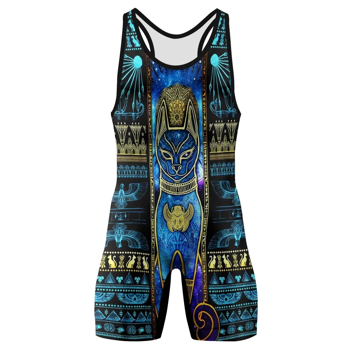 Bastet Galaxy Wrestling Singlets