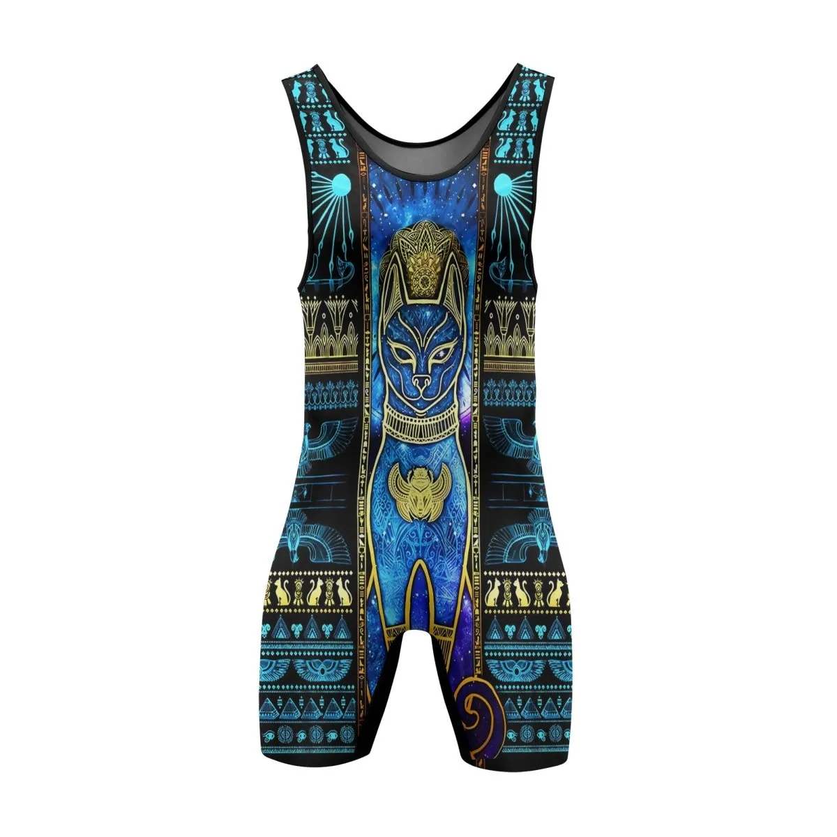 Bastet Galaxy Wrestling Singlets