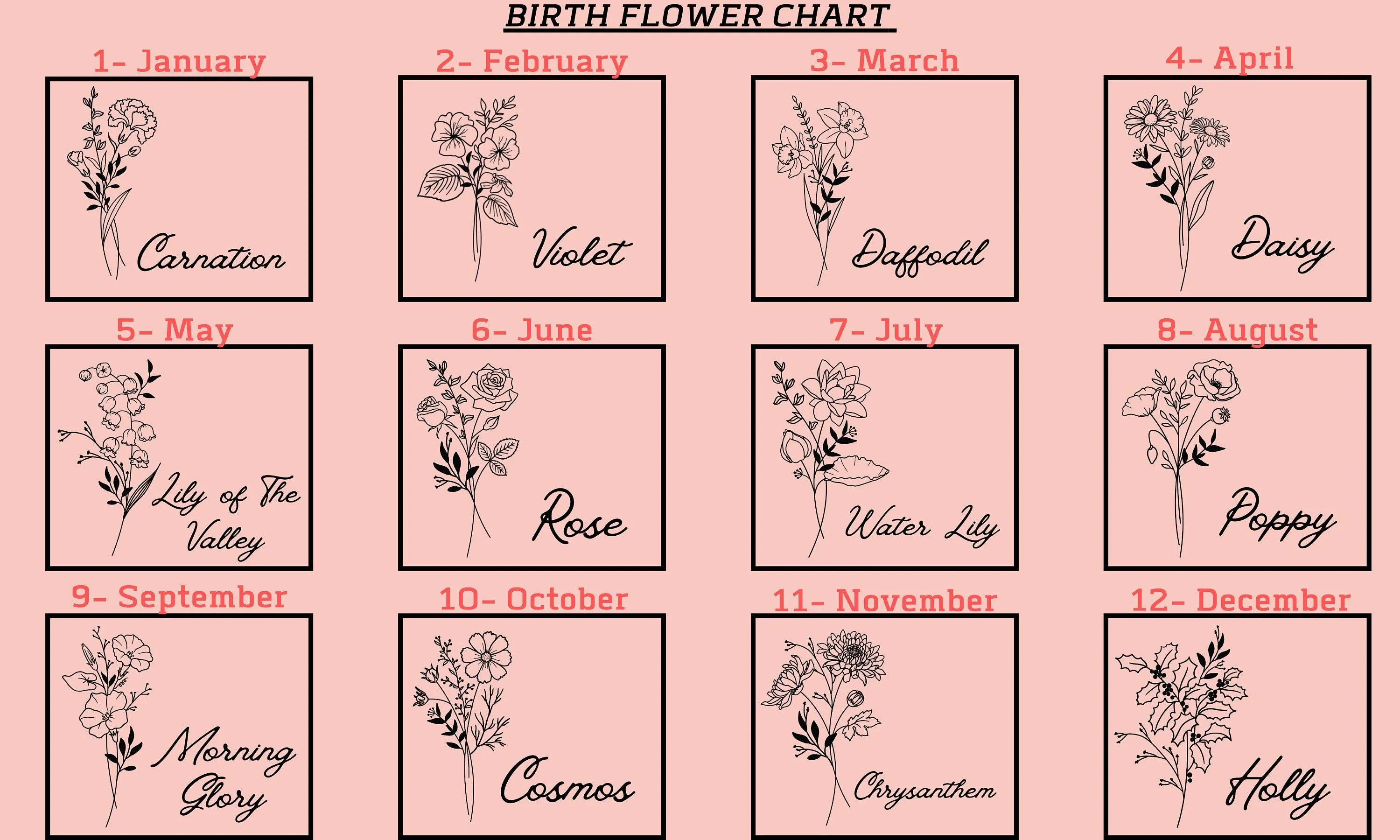 Birth Flower Jewelry Travel Case, Birth Month Flower Gift, Personalized Birthday Gift, Leather Jewelry Travel Case, Custom Jewelry Case