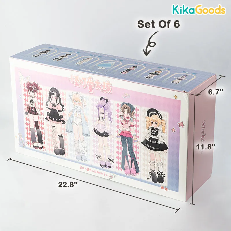 BonBonPocket Fashionable Cute Girls Series Action Figure Special 1/6 BJD Blind Box