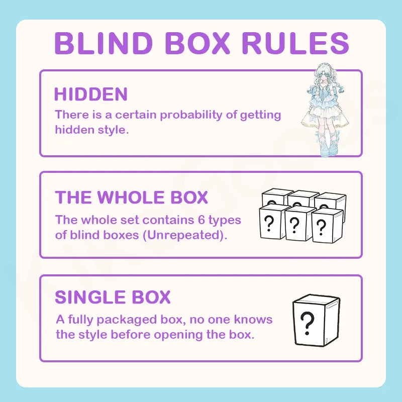 BonBonPocket Fashionable Cute Girls Series Action Figure Special 1/6 BJD Blind Box