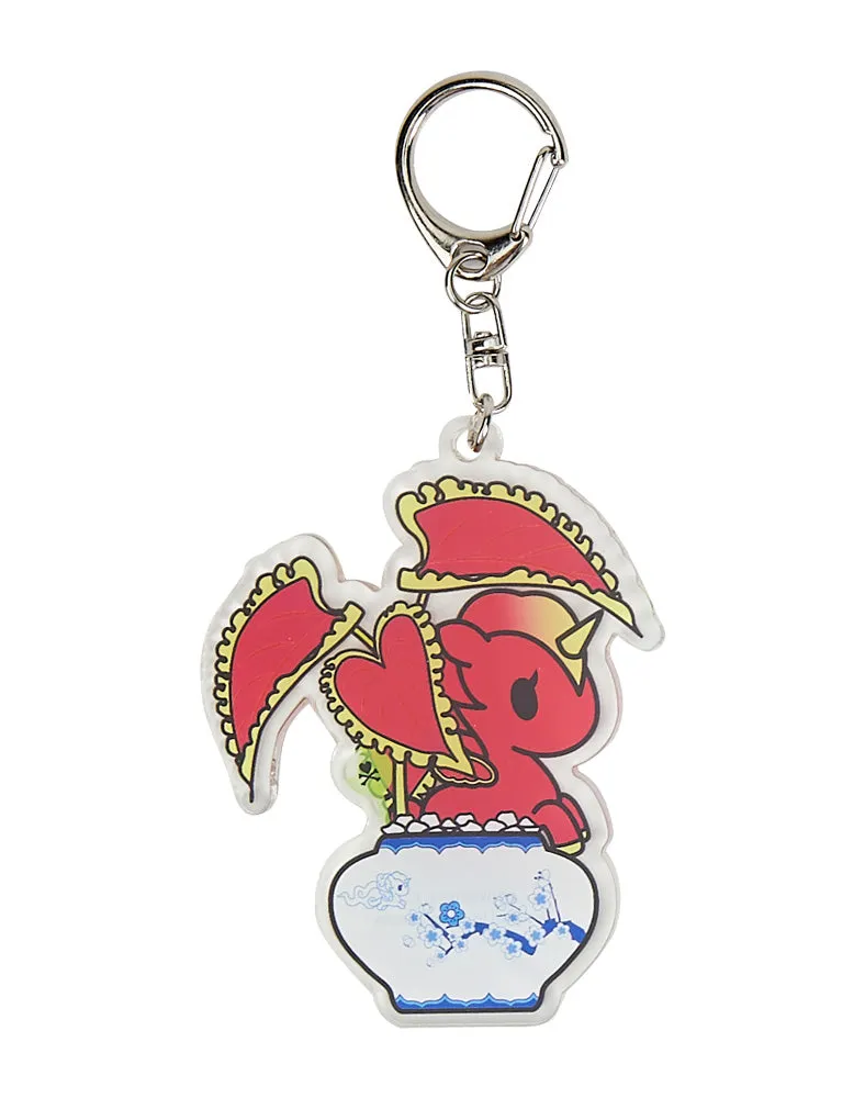 Botanical Unicorno Acrylic Keychain Blind Box