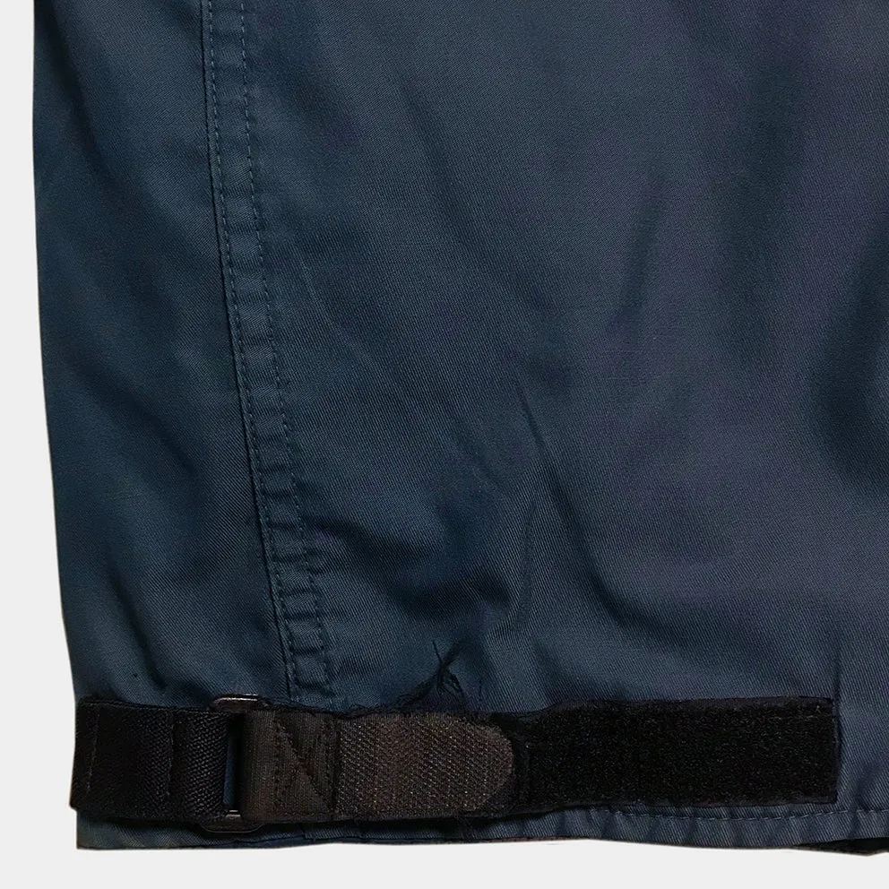 BZEN J11- RECYCLED & USED CANADIAN AIR FORCE BOMBER JACKET-TEAL BLUE