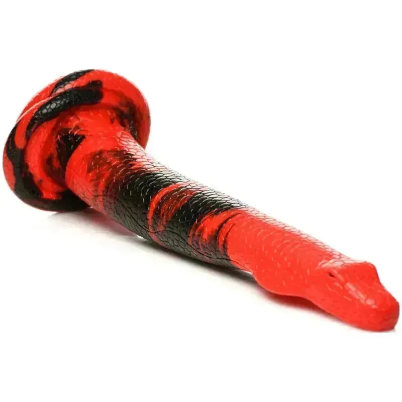 CC Large King Cobra 14 in Long Silicone Dong
