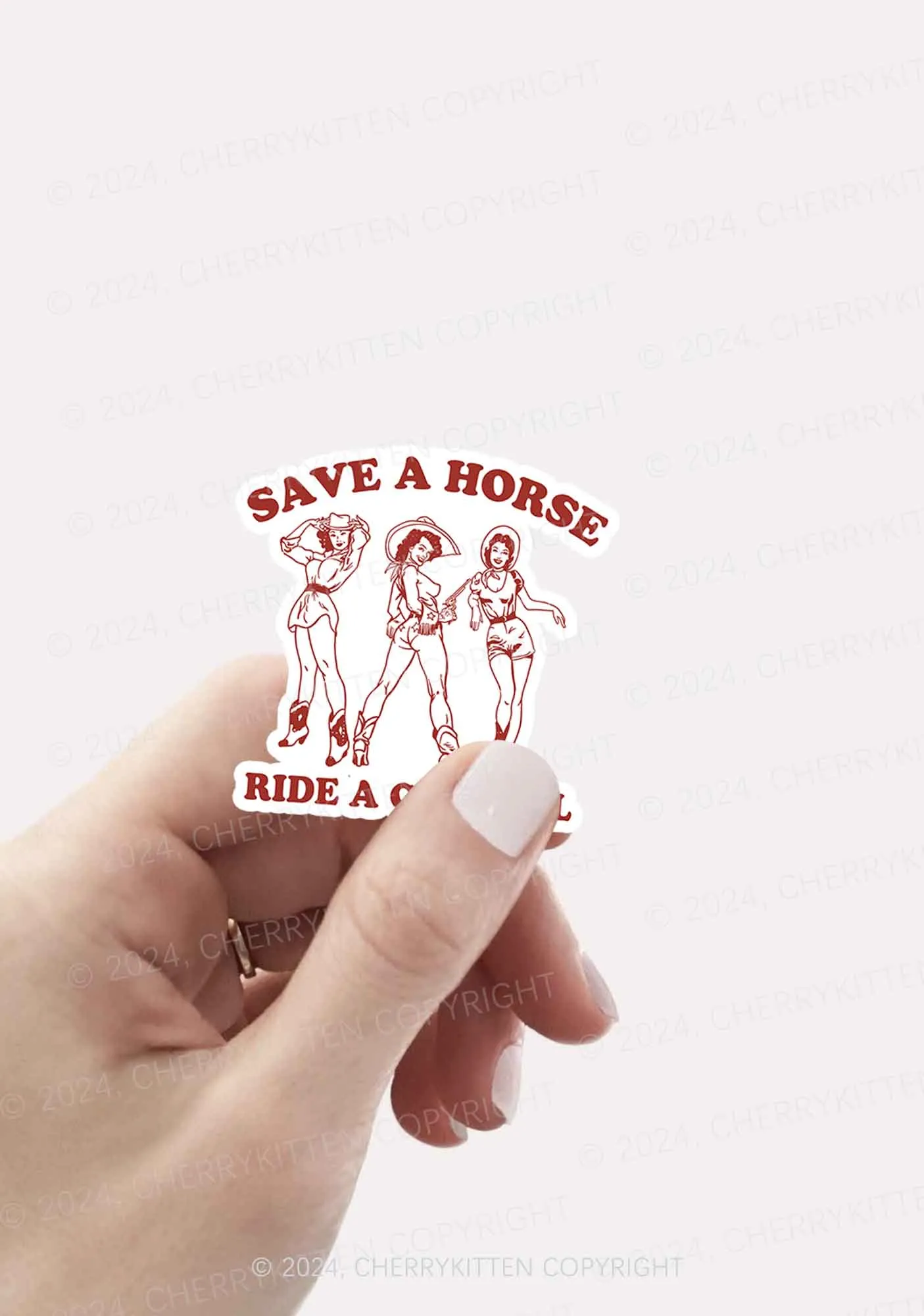 Cherrykitten Lesbian Art Y2K Stickers Pack Of 10