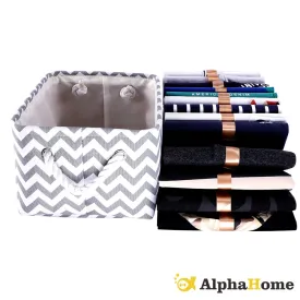 Chevron Nursery Organizer Boxes