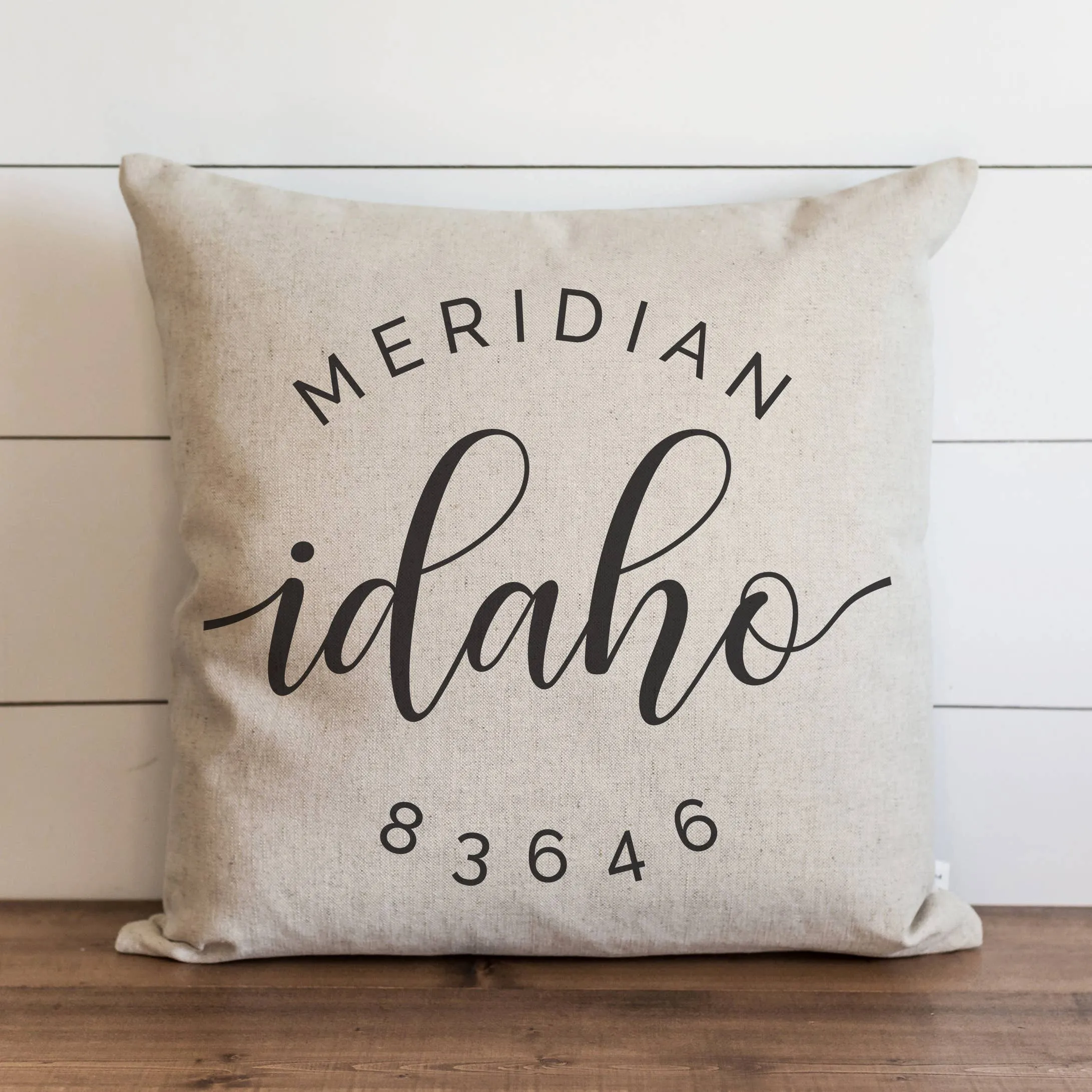 City State Zip Custom Pillow