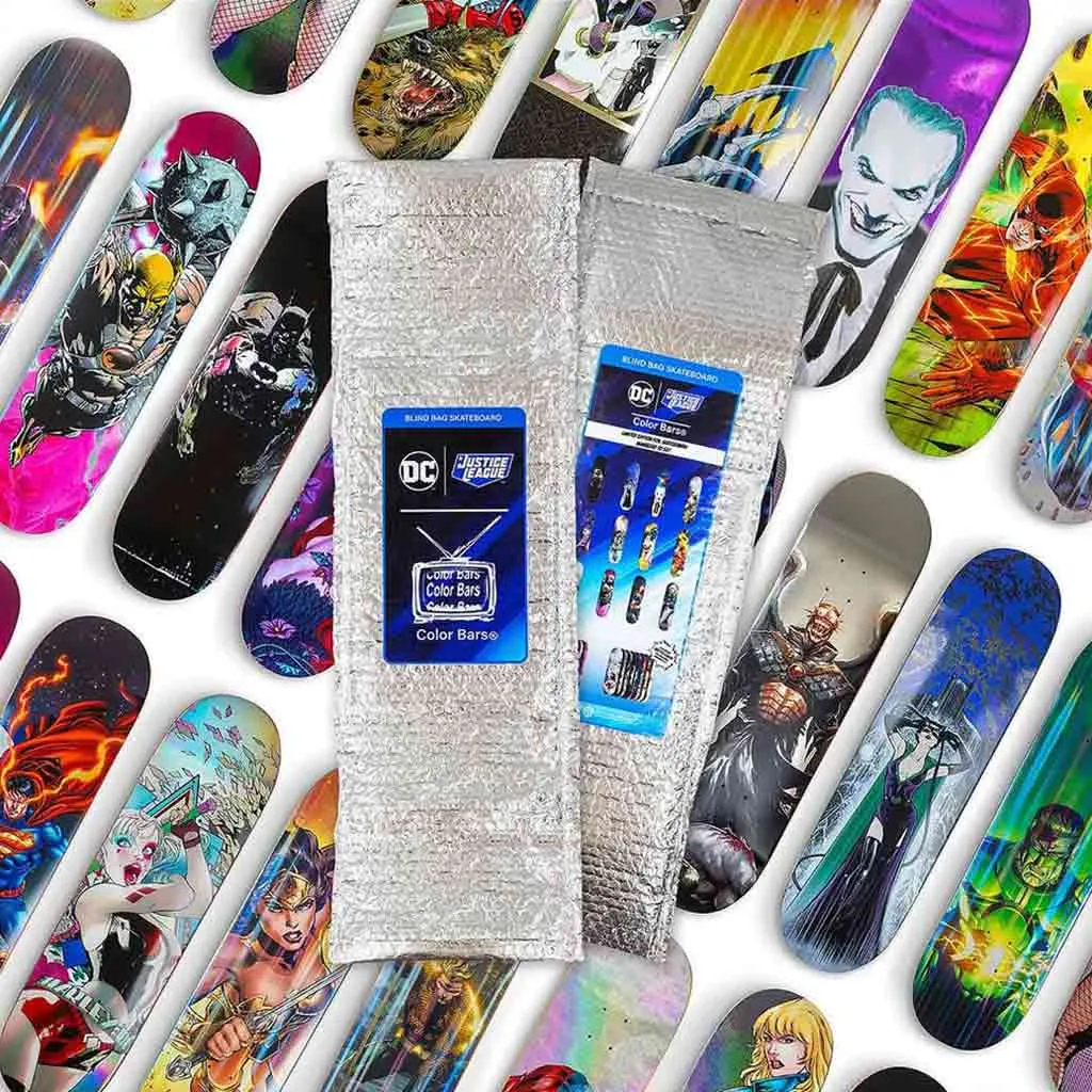 COLOR BARS X DC COMICS BLIND BAG DECK