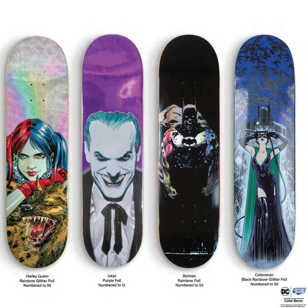 COLOR BARS X DC COMICS BLIND BAG DECK