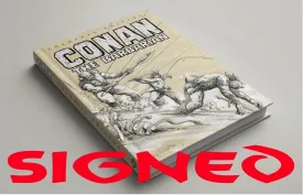 Conan the Barbarian - Colossal Edition HC Barry Windsor-Smith Cover, signed by Roy Thomas *LAST COPY*