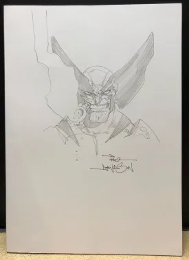 Cosmic 70 Art Of Paul Davidson Remarked Edition SC (w/ Wolverine Cover Sketch)