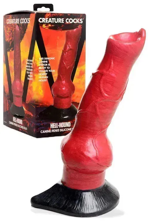 Creature Cocks Hell-Hound Canine Penis Silicone Dildo