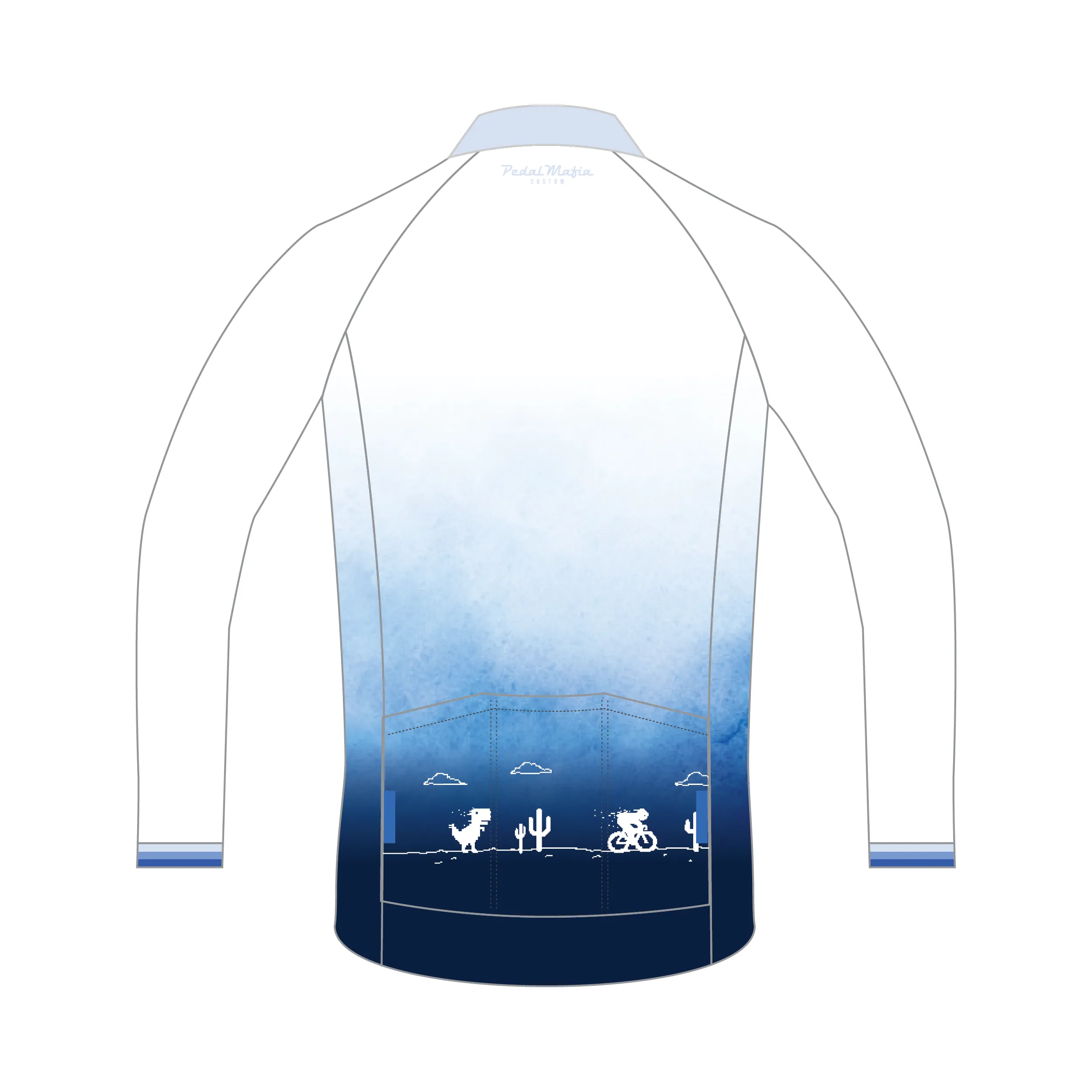Custom Thermal Jacket - Google Blue