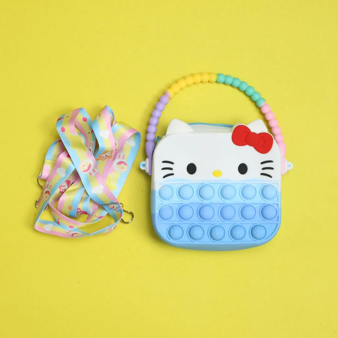 Cute Character Blue Themed Premium Quality Popit Bag