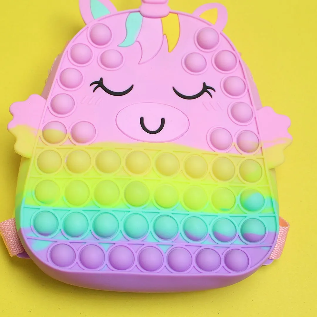 Cute Character Purple Themed Premium Quality Backpack Bag
