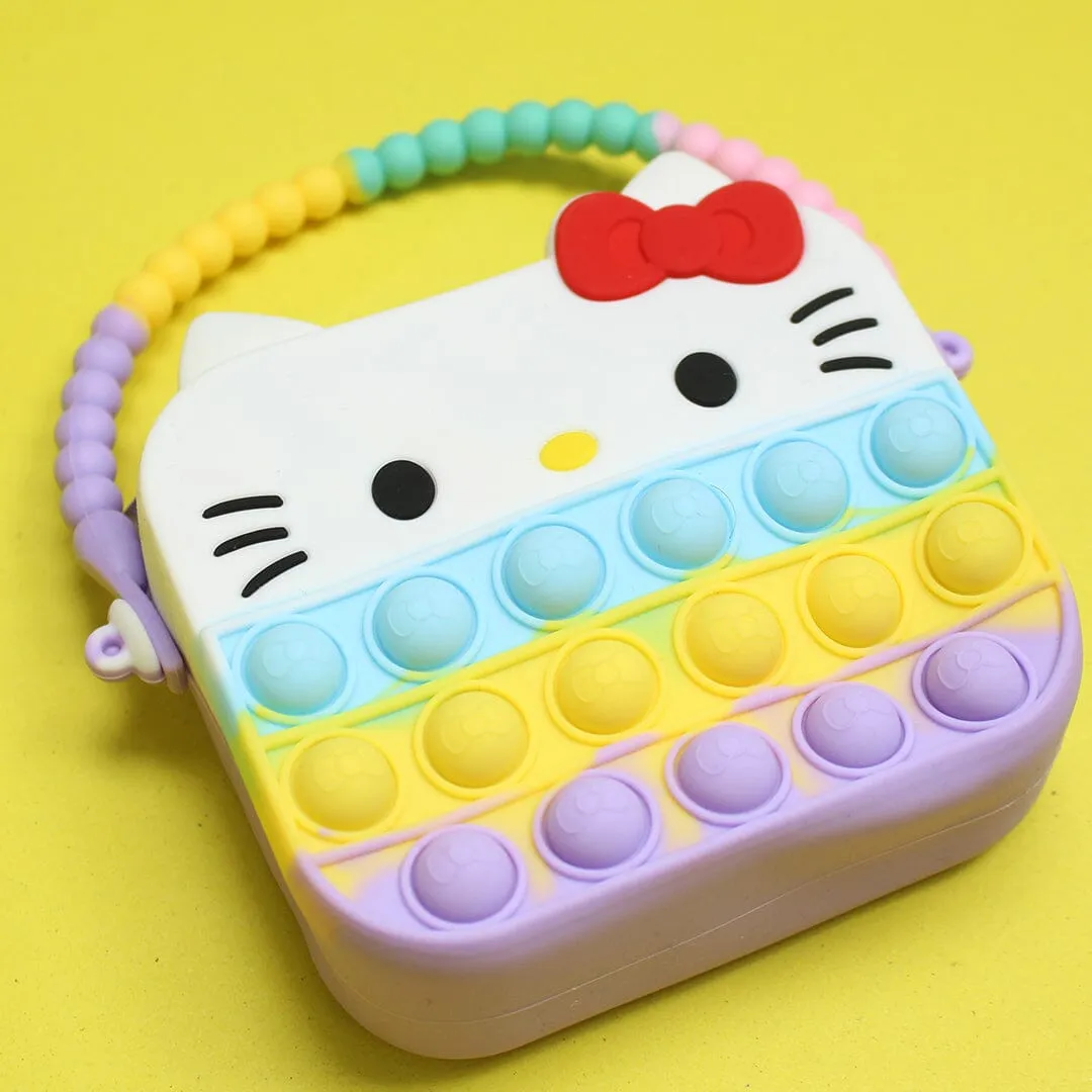 Cute Character Purple Themed Premium Quality Popit Bag