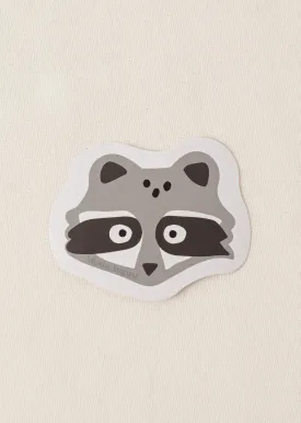 Cute Raccoon - Vinyl Sticker