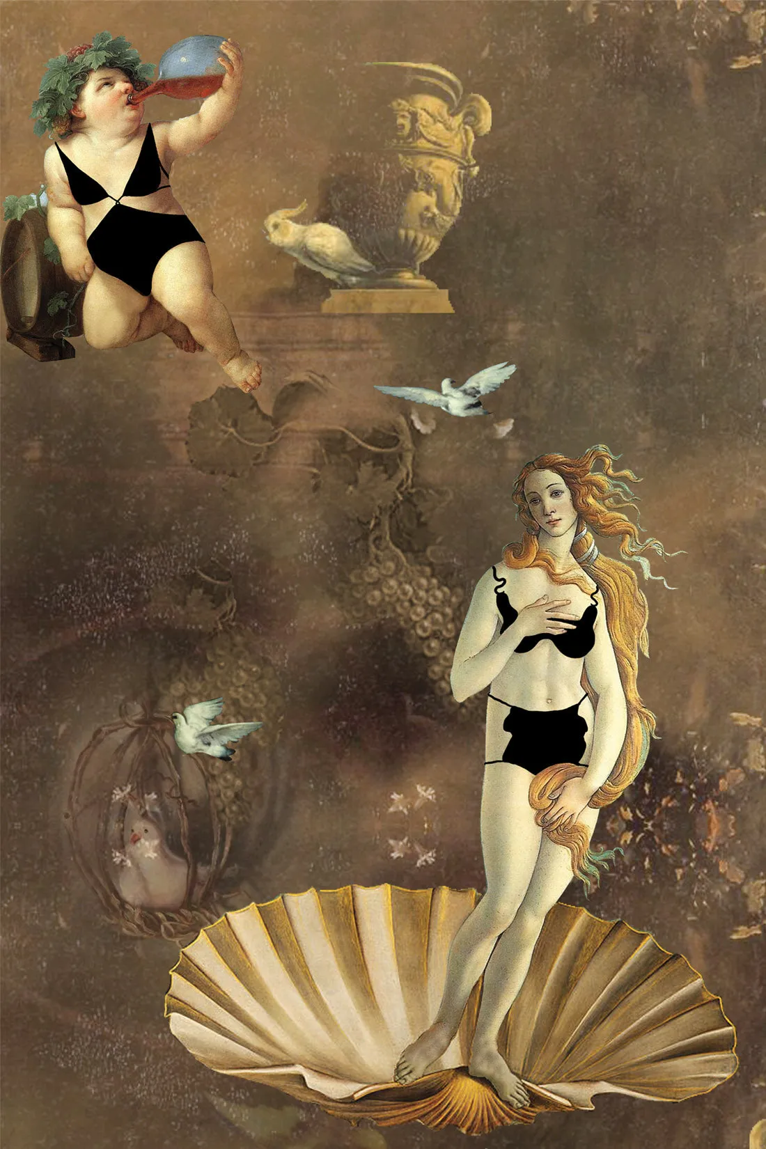 Dame Wallpaper (Set of 3 Rolls)