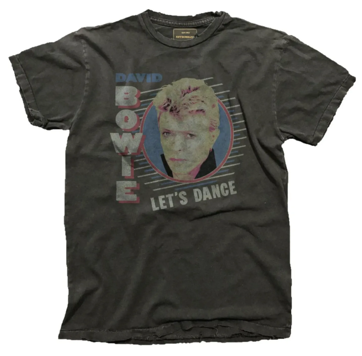 David Bowie Let's Dance Black Label Tee