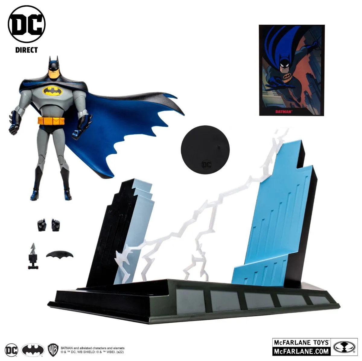 DC Multiverse Action Figure Batman The Animated Series (Gold Label) 18 cm