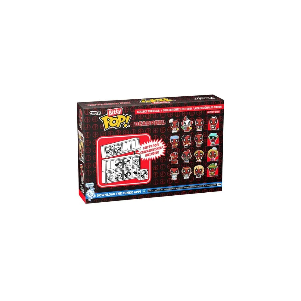 Deadpool Bitty POP! Vinyl Figure 4-Pack Bathtime 2,5 Cm