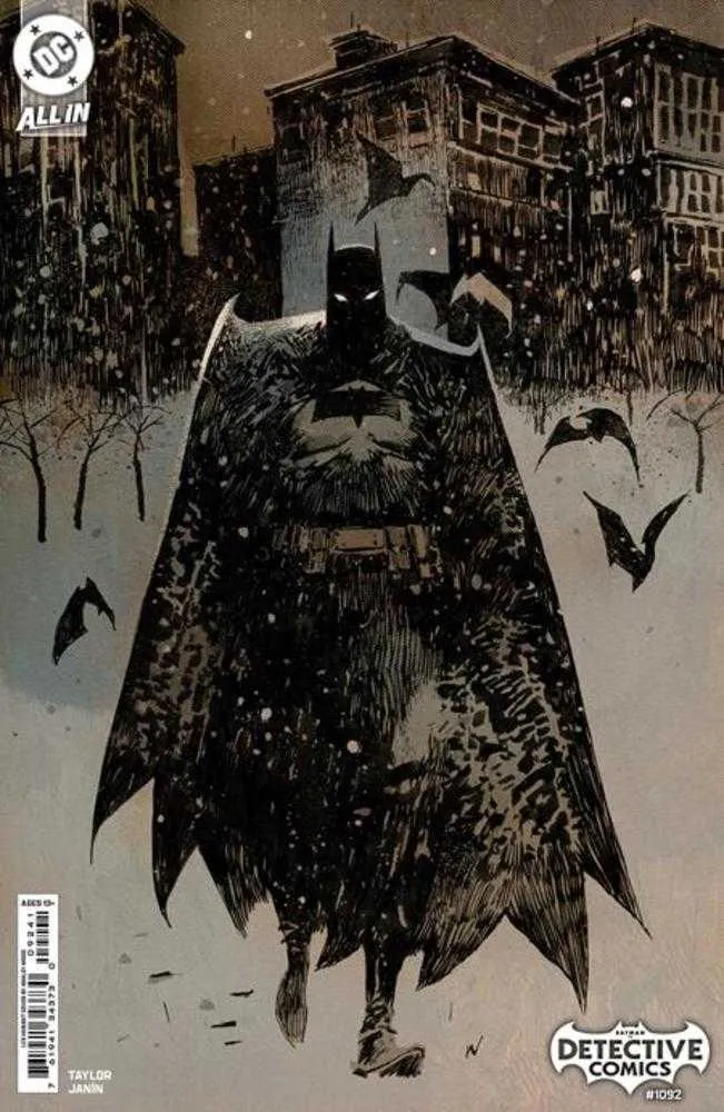 Detective Comics #1092 Cover D 1 in 25 Ratio Variant Ashley Wood Card Stock