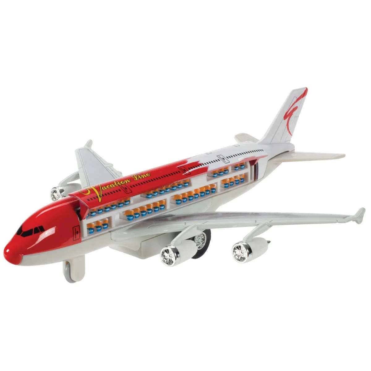 Diecast Super Liner Freight Airplane (1 Unit Assorted) by Toysmith