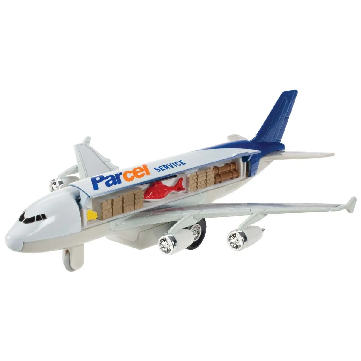 Diecast Super Liner Freight Airplane (1 Unit Assorted) by Toysmith