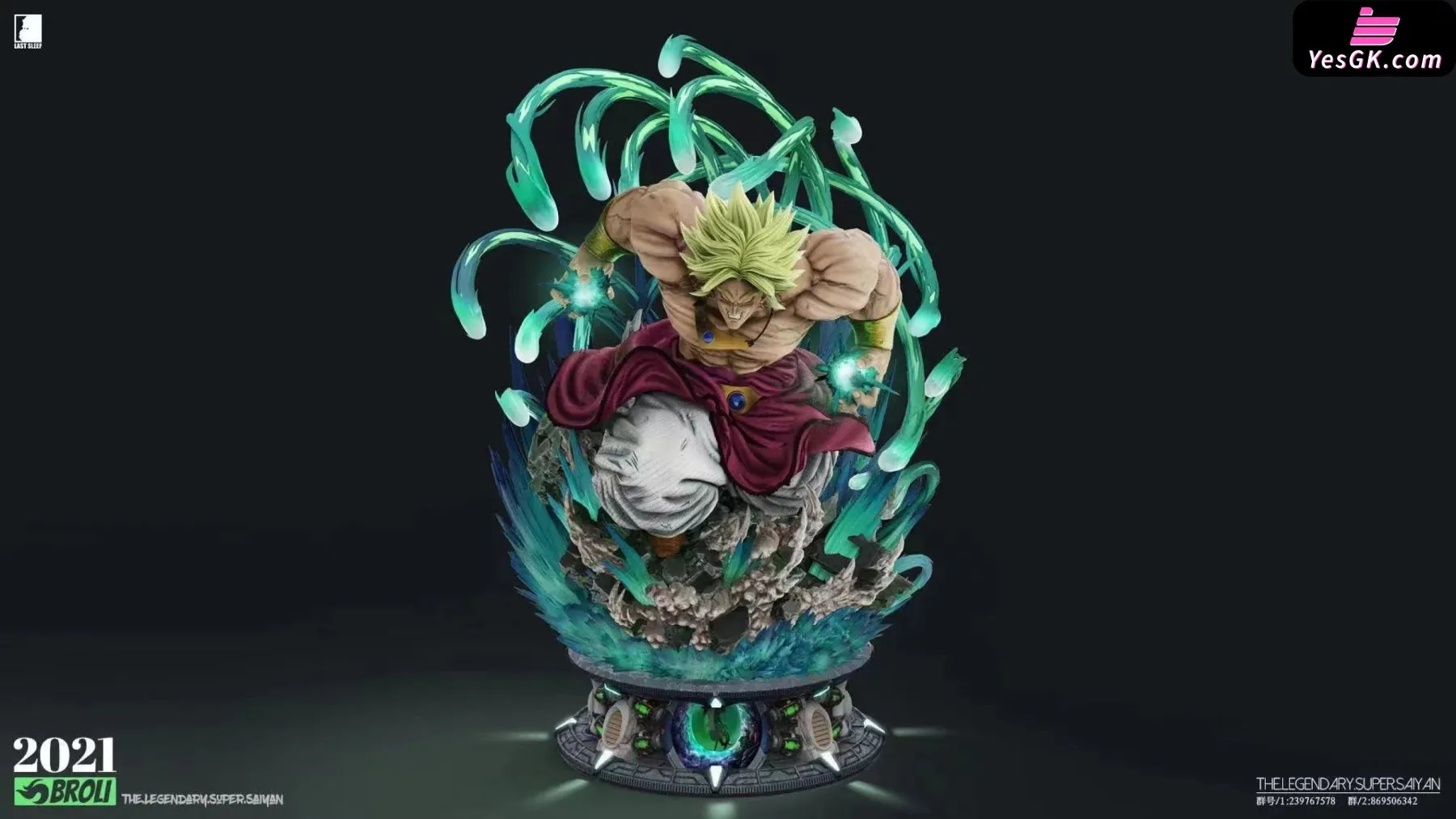 Dragon Ball Broly Resin Statue - LAST SLEEP Studio [In-Stock]