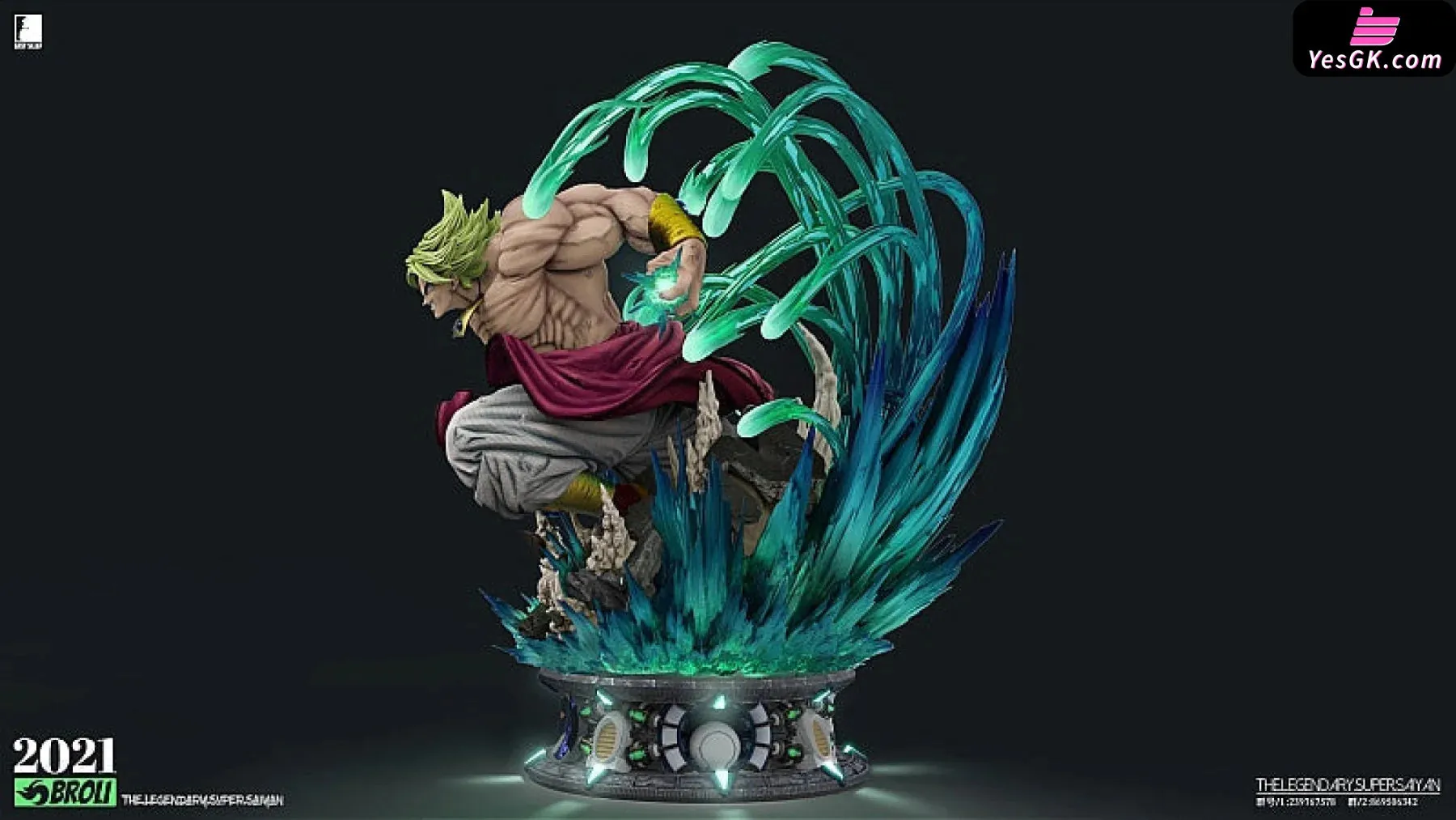 Dragon Ball Broly Resin Statue - LAST SLEEP Studio [In-Stock]
