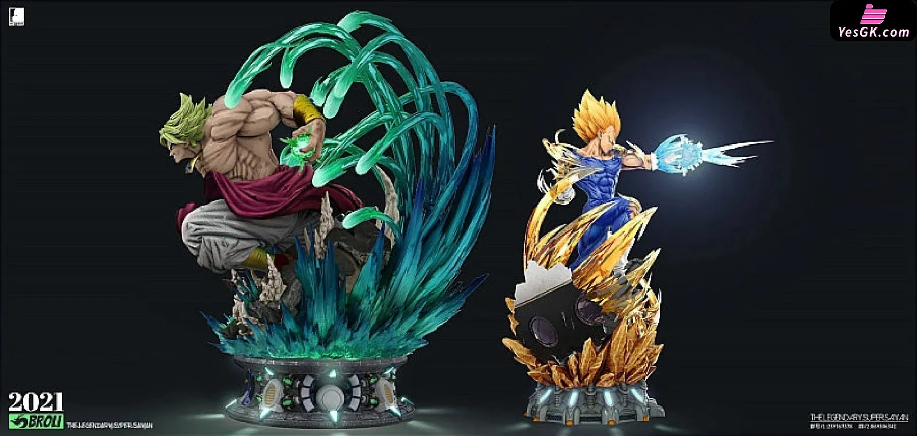 Dragon Ball Broly Resin Statue - LAST SLEEP Studio [In-Stock]