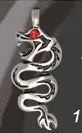 Dragon Pewter Necklace