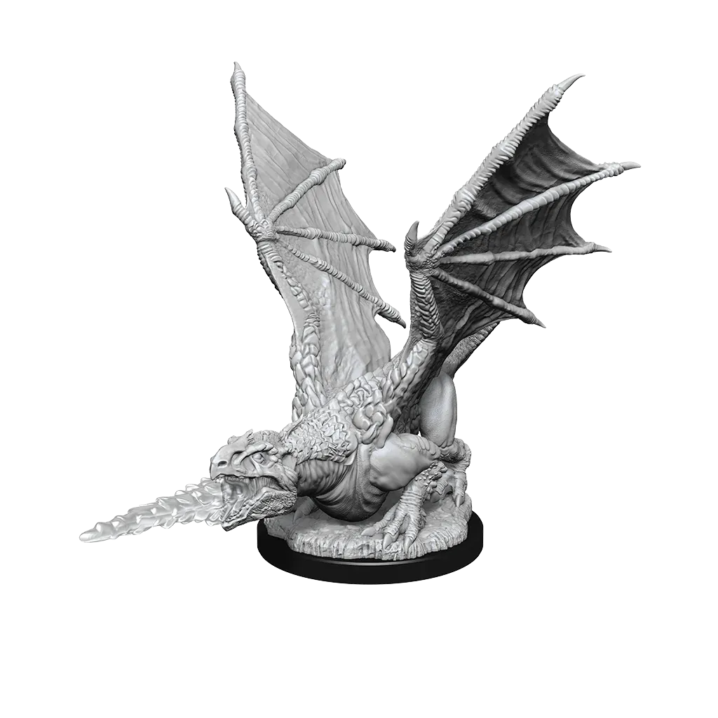 Dungeons & Dragons Nolzur`s Marvelous Unpainted Miniatures: W19 White Dragon Wyrmling