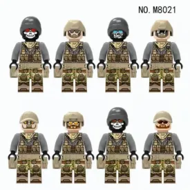 Elite Mercenary Team - 8 Man Squad - Mil-Blox