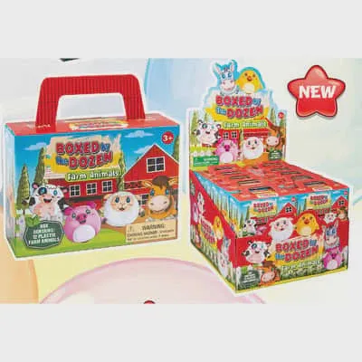 Farm Animals Boxed by the Dozen