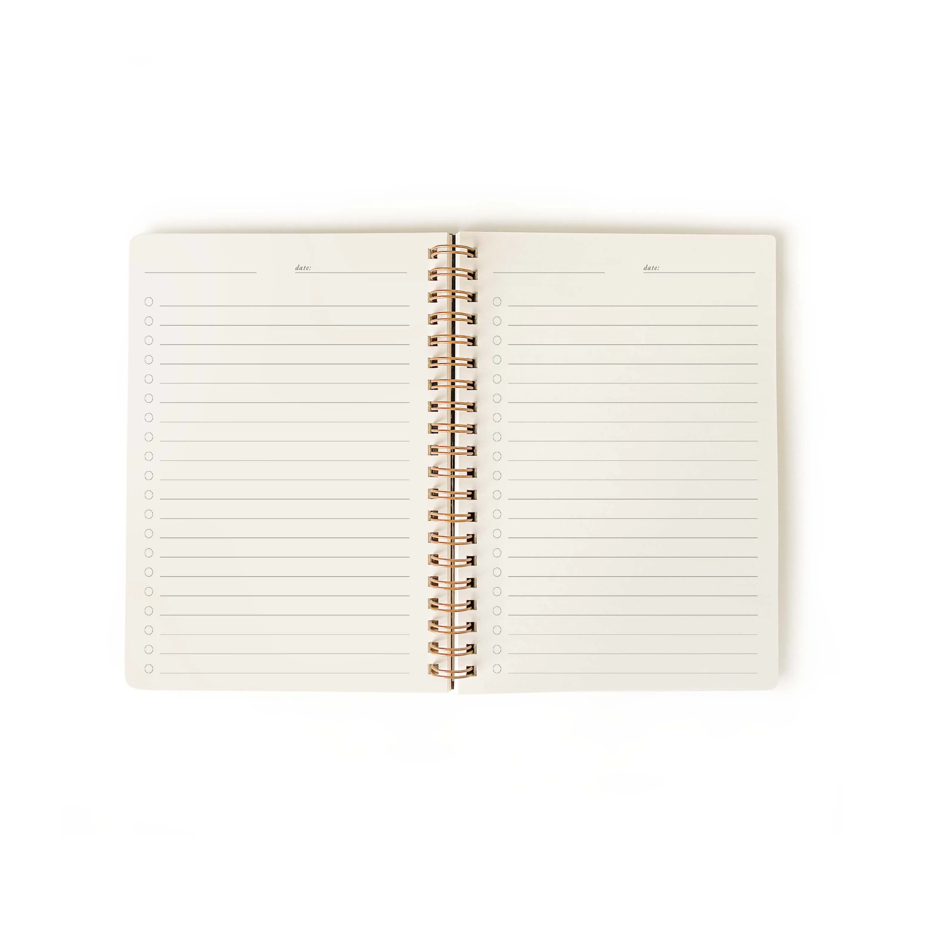 Floral Stamps Notebook Small Notebook With Lined Pages